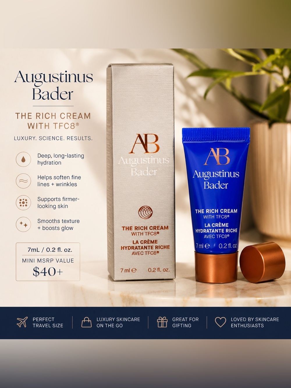 Augustinus Bader The Rich Cream with TFC8® – Mini